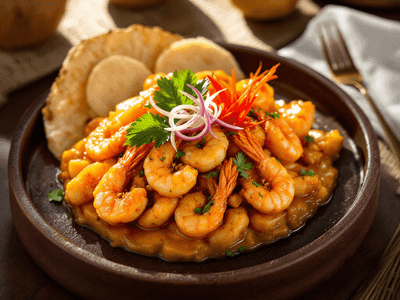Hot Butter Prawns