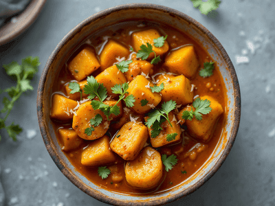 Ash Plantain Curry