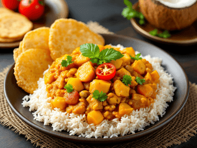 Kandyan Rice and Curry