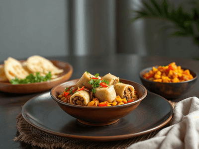 Jaffna Mutton Rolls